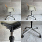 ハーマンミラー Herman Miller アームシェルチェア セカンド 2nd ビンテージ ナウガレザー オレンジ FRP パーチメント コントラクトキャスターベース イームズ ミッドセンチュリー ♪