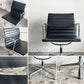 ヴィトラ vitra イームズアルミナムグループ マネジメントチェア デスクチェア 本革 固定脚 4本脚 グライズ C&Rイームズ ■