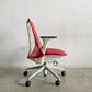 ハーマンミラー Herman Miller セイルチェア SAYL CHAIR デスクチェア オフィスチェア レッド ミドルバック イヴ・ベアール 2013年製 旧モデル 〓