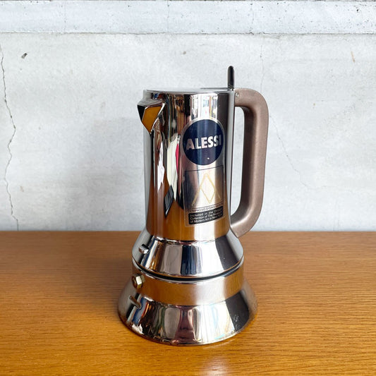 アレッシィ ALESSI 9090/3 エスプレッソメーカー 3CUP IH対応 リチャード・サパー Richard Sapper 定価26,400円 MoMA ♪