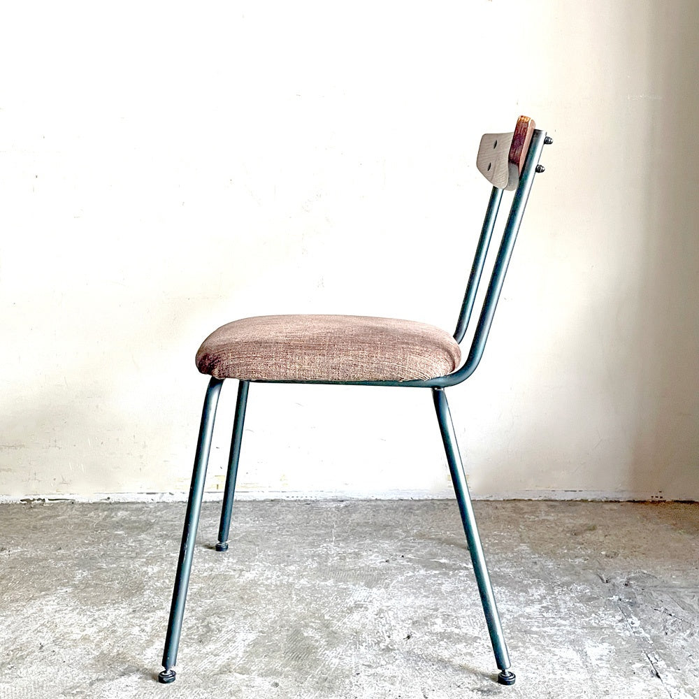 アクメファニチャー ACME Furniture グランドビュー チェア GRANDVIEW CHAIR ダイニングチェア  ファブリック ブラウン系 アイアン脚 廃番 ■