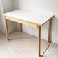イデー IDEE スティルト テーブル STILT TABLE 1000 ホワイト デスク メラミン×オーク材 マリナ・ボーティエ Marina Bautier 定価 \69,900- 美品 ★