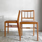 エベネゼルグーム Ebenezer Gomme ジープラン G-PLAN B629 ダイニングチェア オーク材 ファブリック UKビンテージ B ■