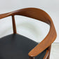 ヨハネスハンセン JOHANNES HANSEN ザ・チェア The Chair JH503 チーク材 本革 ハンス・J・ウェグナー 刻印有 ビンテージ 北欧家具 希少 ラッカー再塗装品 ●