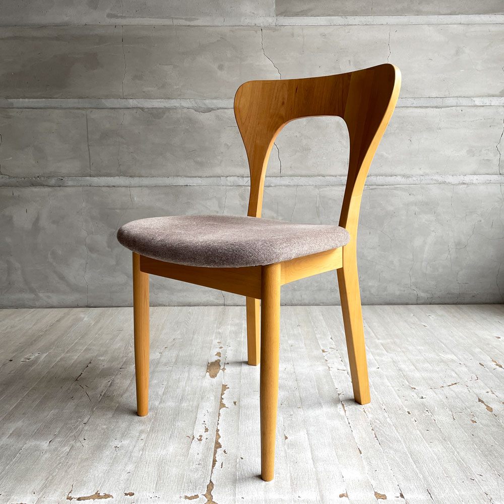 モモナチュラル MOMO Natural クローバー CLOVER ダイニングチェア アルダー材 ナチュラルデザイン ♪