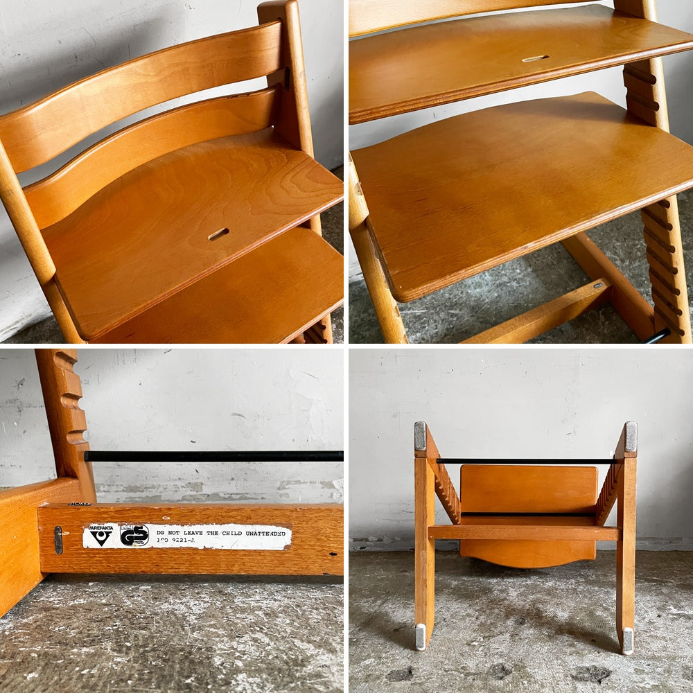 ストッケ STOKKE トリップトラップ TRIPP TRAPP ベビーチェア キッズチェア S/N無し ノルウェー 北欧家具 ■