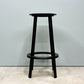 ヘイ HAY リボルバー バースツール ハイ REVOLVER BAR STOOL HIGH H76cm ブラック 回転式座面 レオン・ランズメイヤー デンマーク 定価￥56,100- ◎