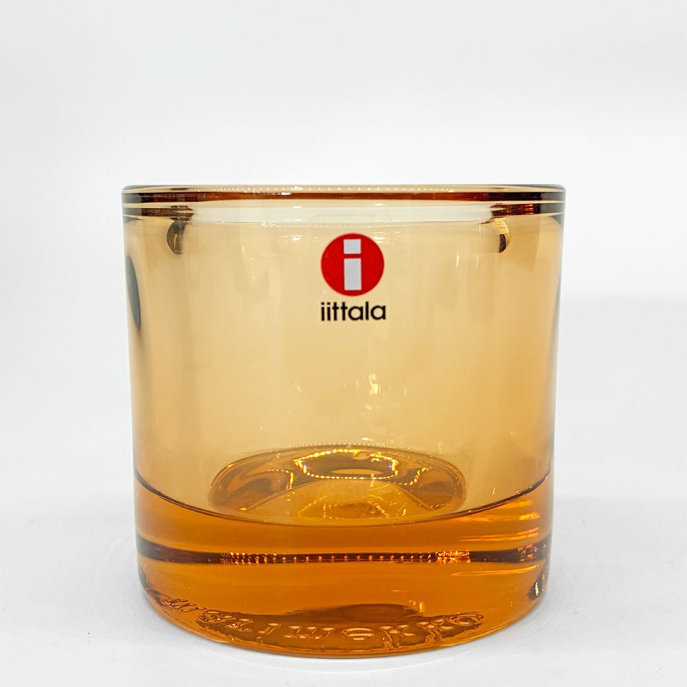 イッタラ iittala マリメッコ marimekko キビ kivi キャンドルホルダー リオブラウン 60mm ヘイッキ・オルヴォラ フィンランド 北欧 ★