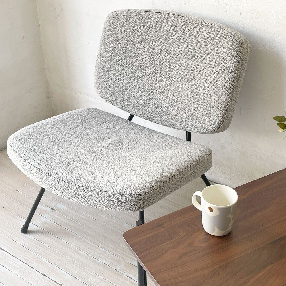 トーネット THONET ラウンジチェア CM190 ファブリック グレー ピエール・ポラン Pierre Paulin ビンテージ ドイツ ★