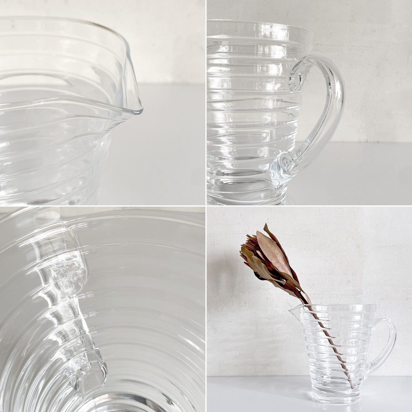イッタラ iittala アイノ・アアルト ピッチャー Aino Aalto Pitcher クリア ガラス アイノ・アアルト Aino Aalto 北欧食器 ■