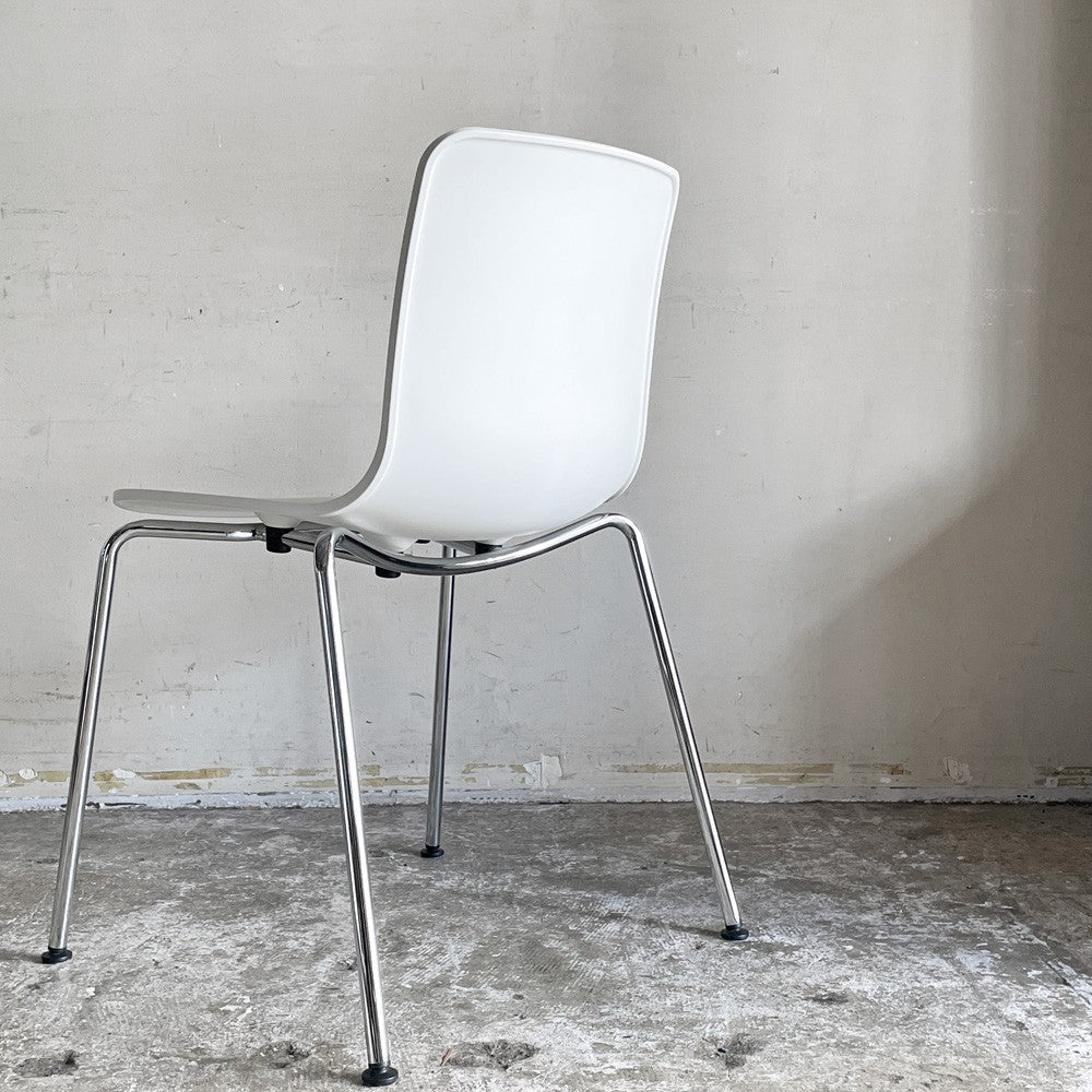 ヴィトラ vitra ハル チューブ HAL Tube サイドチェア ダイニングチェア ホワイト パウダーコート スチール脚 屋外使用可 ジャスパー・モリソン A ■