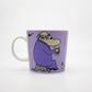 アラビア ARABIA ムーミンマグ MOOMIN ヘムレン パープル 2004-2013年 廃番 フィンランド 北欧食器 ●