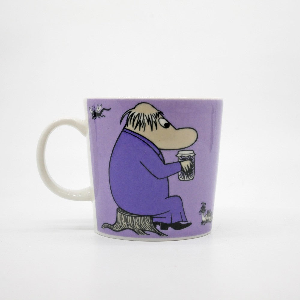 アラビア ARABIA ムーミンマグ MOOMIN ヘムレン パープル 2004-2013年 廃番 フィンランド 北欧食器 ●