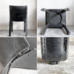 カッシーナ Cassina キャブチェア 412 CAB CHAIR アームレス 本革 ブラック マリオ・ベリーニ MoMA イタリアンモダン ■