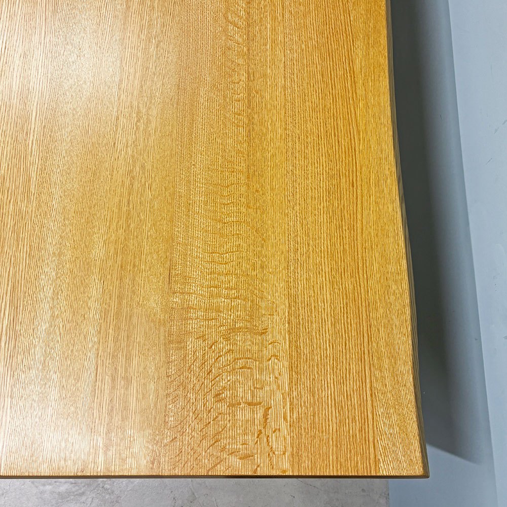 シラカワ家具 Shirakawa ダイニングテーブル オーク無垢材 W135cm 飛騨高山 クラフト家具 ナチュラルモダン ◎
