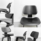ハーマンミラー Herman Miller イームズ プライウッドチェア LCW エボニー ウッドレッグ C&R イームズ ミッドセンチュリー ●