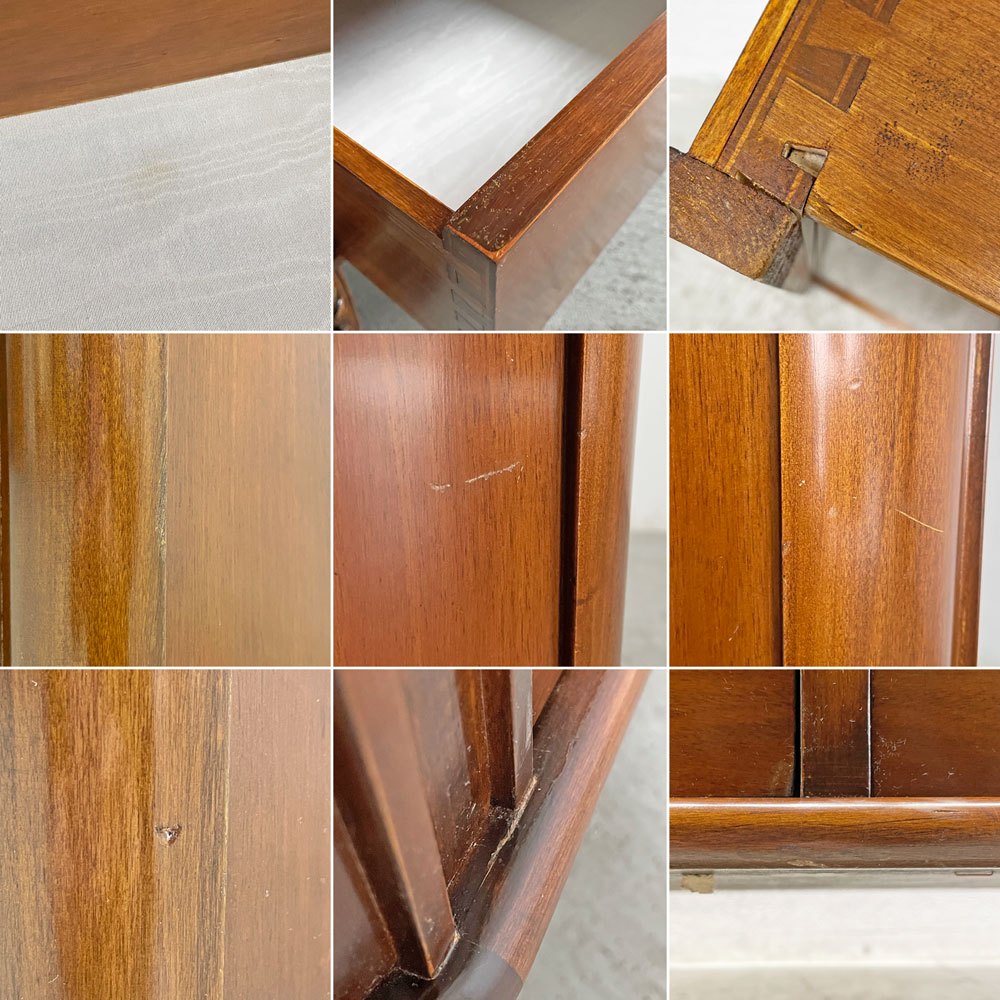 ヨーロピアンクラシカル European Classical ワイドチェスト サイドボード W146.5cm 抽斗8杯 アンティークスタイル 〓