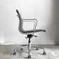 ハーマンミラー Herman Miller イームズアルミナムグループチェア マネージメントチェア アルミバフベース ガス圧昇降仕様 5本脚 キャスタータイプ 本革 イームズ ■