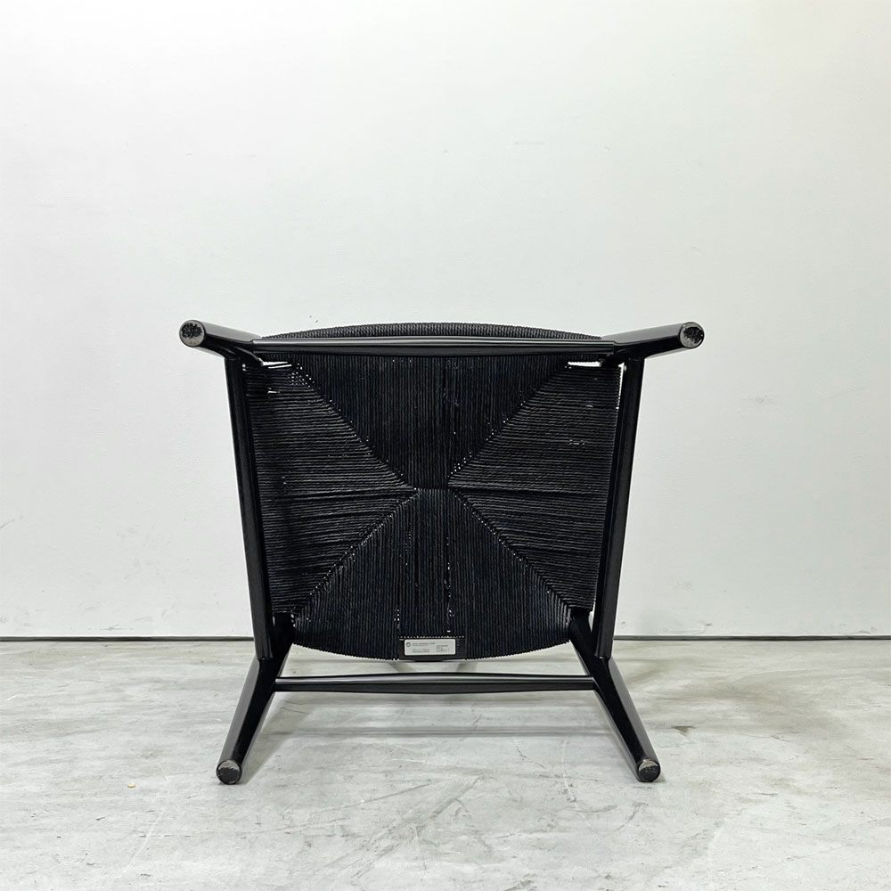カールハンセン＆サン Carl Hansen & Son CH24 Yチェア 日本仕様サイズ ブラックラッカー×ブラックペーパーコード ハンス・J・ウェグナー ビーチ材 A ●