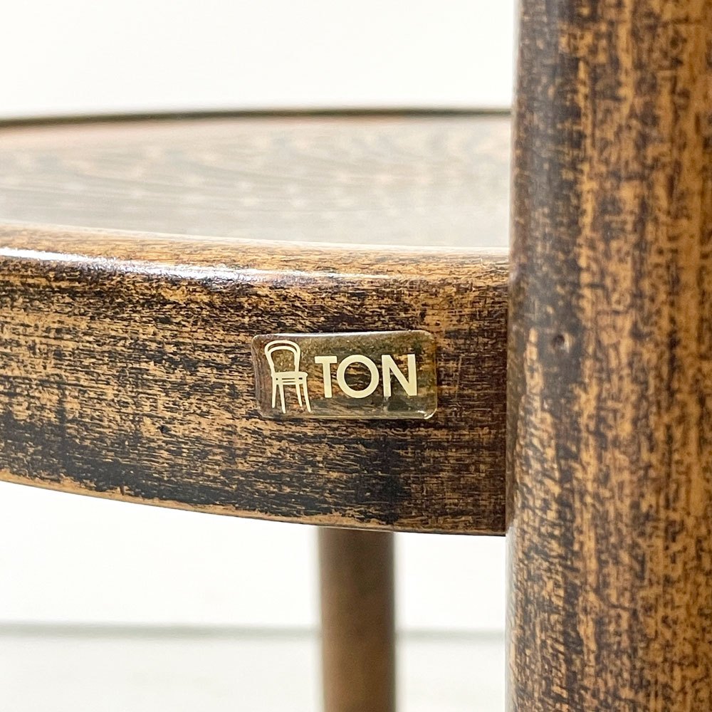 トン TON クロスバック ベントウッドチェア CrossBack Bentwood chair ダイニングチェア 曲木椅子 ビーチ材 チェコ製 ●