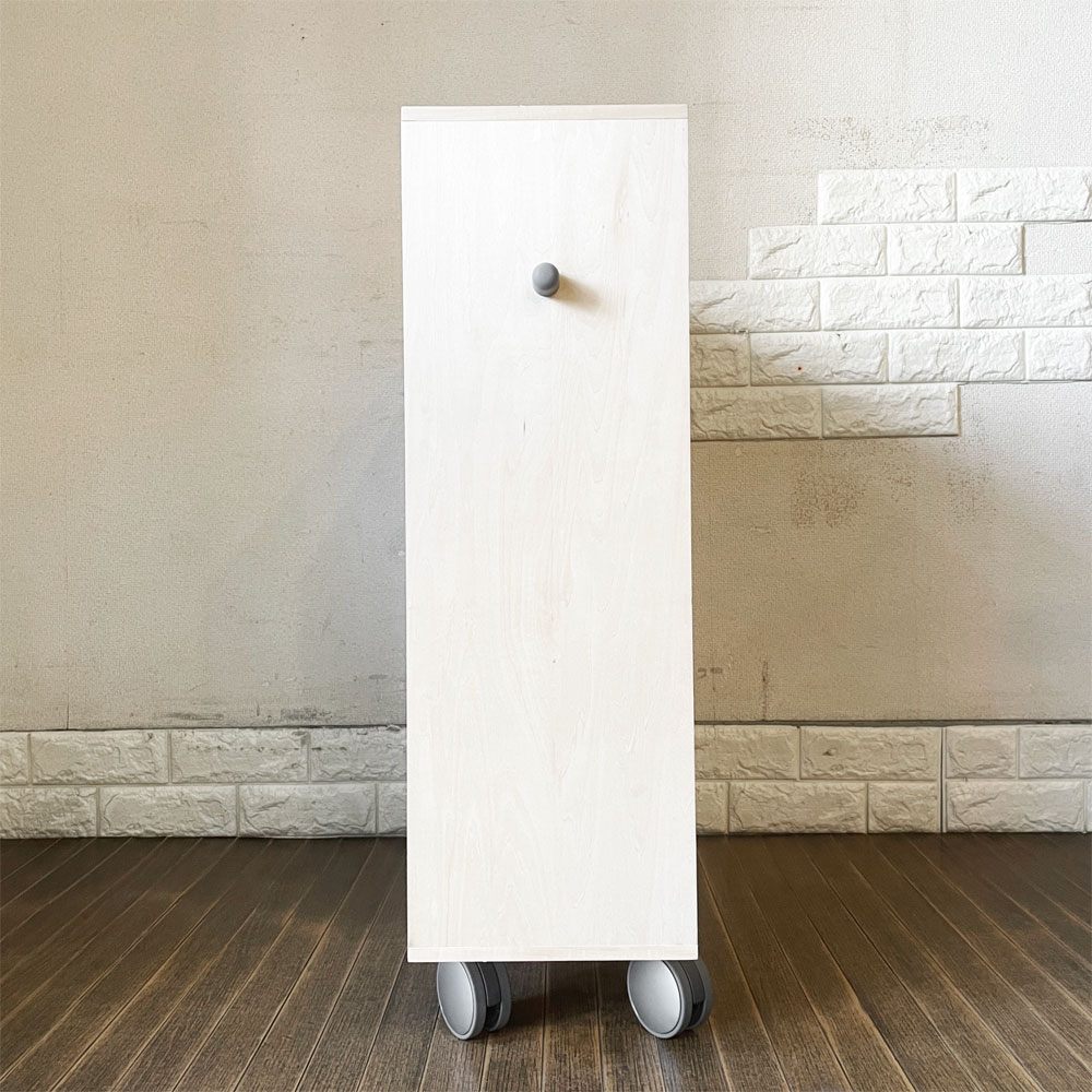 マルゲリータ margherita ストレージカート Storage Cart キャスター付き CD収納カート SC-CD CDラック 4列4段 16コマ W70cm 定価￥39,380- ◎