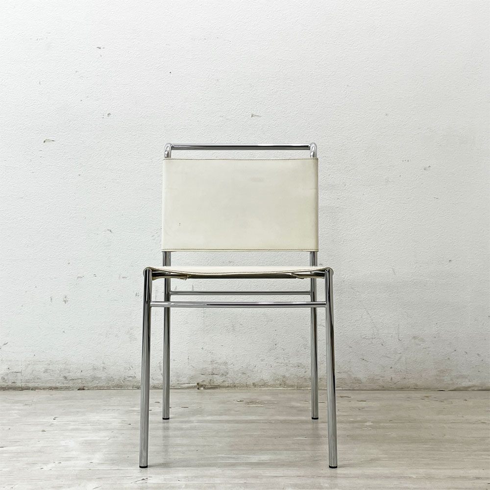スティールライン Steel Line ロクエブリューン ROQUEBRUNE ダイニングチェア アイリーン・グレイ Eileen Gray モダンデザイン リプロダクト品 A ●