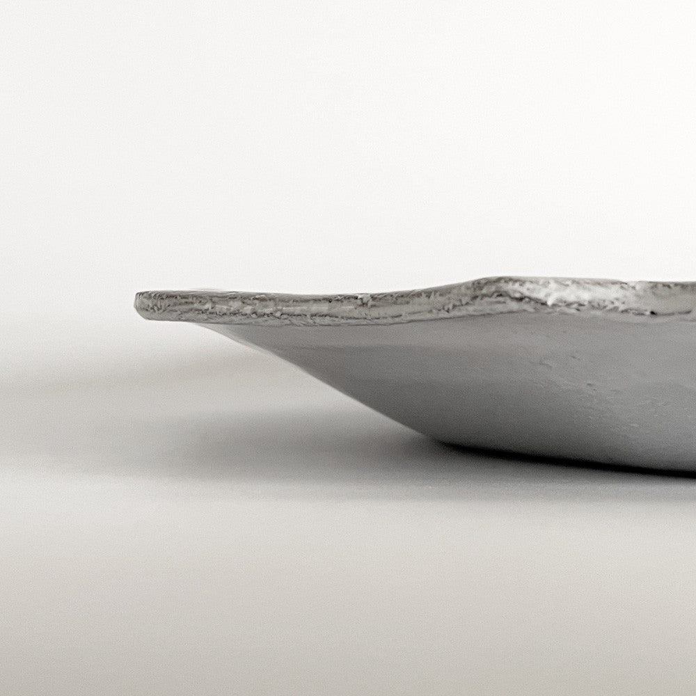 アスティエ・ド・ヴィラット Astier de Villatte レジャンス Regence ラージスーププレート 平皿 W23cm 陶器 フランス ■