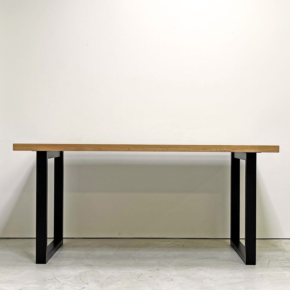 関家具 ベルデⅢ Verde3 ダイニングテーブル オーク無垢材 脚間調節可能 大川家具 定価￥57,500- 展示品 ●