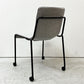 コクヨ KOKUYO オフセットフレームチェア offset frame chair オフィスチェア スタッキングチェア ファブリックシート スカイグレー キャスター 定価 ￥71,200- ●