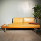 エコーネス EKORNES Svane デイベッド Ingmar Relling ノルウェー ビンテージ オーク材 本革 キャメル 北欧家具 ソファベッド ◎