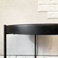スケッチ Sketch フムラ HUMLA END TABLE エンドテーブル サイドテーブル オーク材 ブラック Φ45cm モートン・ゲオーセン デンマーク モーダエンカーサ 取扱 定価￥56,100- ◎