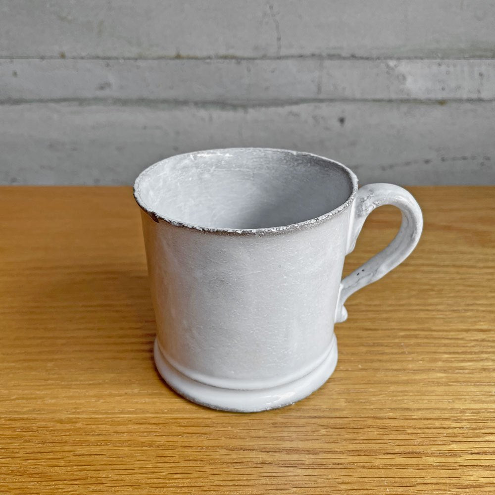 アスティエ・ド・ヴィラット Astier de Villatte コルベール Colbert コーヒーカップ H7.5cm フランス 陶器 定価￥22,770- A ♪