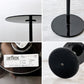 アルフレックス arflex リッツ LITS サイドテーブル コーヒーテーブル Φ45cm グロッシービターブラック 廃番 参考定価￥108,900- ●