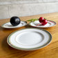 ウェッジウッド WEDGWOOD オベロン oberon パン皿 15cm 3枚セット 金彩 旧刻印 英国 廃番 ♪