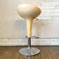 マジス MAGIS ボンボ BOMBO STOOL カウンタースツール ホワイト ABS樹脂 スチール クロムメッキ仕上げ 昇降式 ステファノ・ジョバンノーニ イタリアモダン 定価￥144,100- B ◎