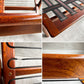 ギムソン＆スレーター Gimson & Slater 3Pソファ 3人掛け チーク無垢材 Rolf Rastad & Adolf Relling ワイヤースプリング UKビンテージ ファブリック張替済 ♪