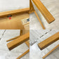 カンディハウス CONDE HOUSE ハナコ HANACO ダイニングチェア 三井緑 シルトーリ WT ブラウン系 ナラ材 定価￥90,200～ B ●
