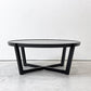 カッシーナイクスシー CASSINA ixc. ラーゴ LAGO ダークグレーガラス センターテーブル Ø90cm ミニマルモダン イタリア ●