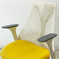 ハーマンミラー Herman Miller セイルチェア SAYL Chair デスクチェア リクライニング 旧モデル イヴ・ベアール ホワイトｘイエロー 2014年製 ●