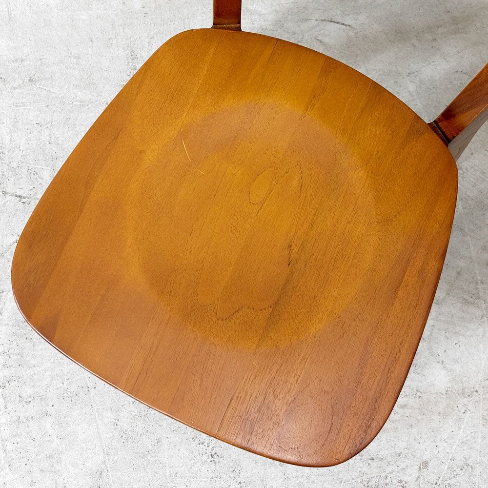 スキャンティーク SCANTEAK コントール KONTUR ダイニングチェア チーク材 北欧スタイル B ●