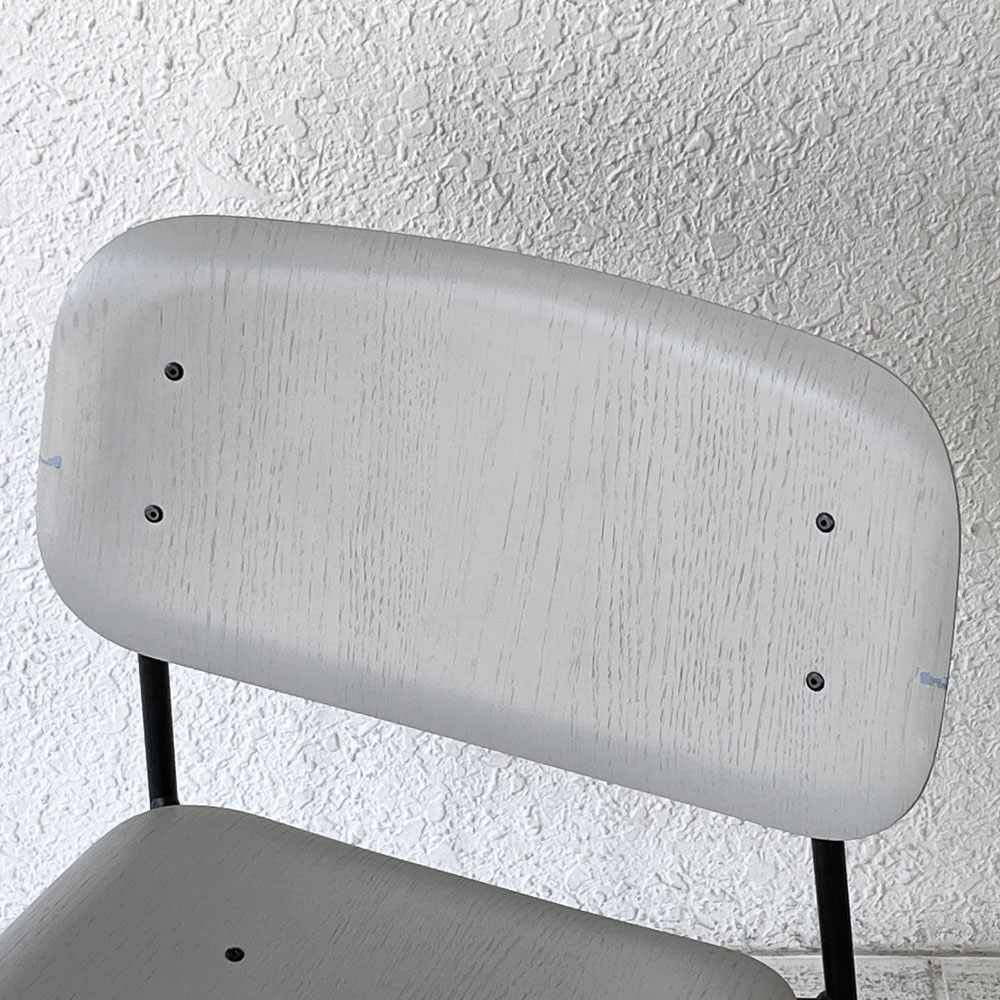 ヘイ HAY ソフトエッジ SOFT EDGE 40 ダイニングチェア オーク材 グレー スタッキング イスコス・ベルリン Iskos-Berlin 北欧 デンマーク モダン B ◇