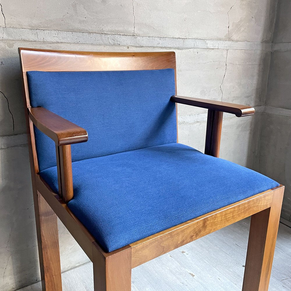 モルテーニ Molteni&C テアトロ Teatro アームチェア ダイニングチェア チェリー材 アルド ロッシ Aldo Rossi & ルカ メダ Luca meda イタリアビンテージ B