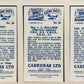 Carreras Famous Airmen ＆ Airwoman シガレットカード タバコカード 額装品 ●
