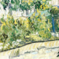 メトロポリタン美術館 展覧会ポスター VAN GOGH IN SAINT-REMY AND AUVERS フィンセント・ファン・ゴッホ オーヴェルの家々1986-1987 W84.5cm 印象派 額装品 ●