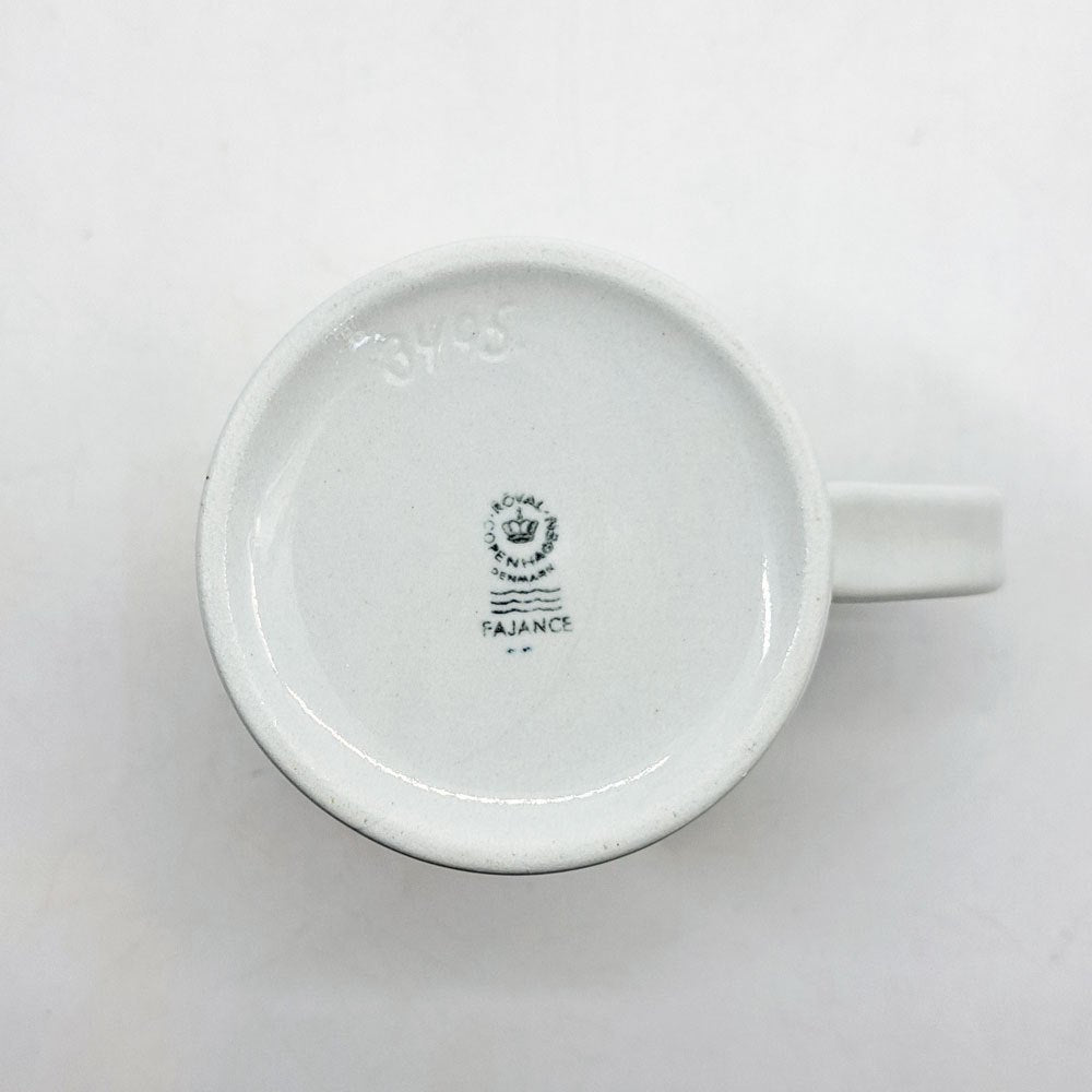 ロイヤルコペンハーゲン ROYAL COPENHAGEN イヤーマグ year mug アニュアルマグ Sサイズ 1990年 北欧ビンテージ デンマーク ●