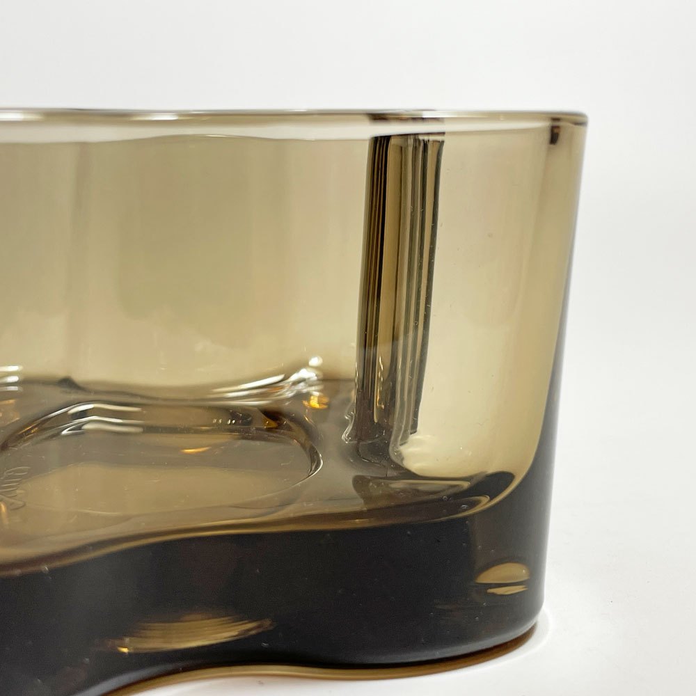 イッタラ iittala アルヴァ・アアルトコレクション Alvar Aalto Collection キャンドルホルダー 55mm サンド 箱付 廃番 北欧雑貨 ★