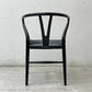 カールハンセン＆サン Carl Hansen & Son CH24 Yチェア ブラックラッカー × ブラックペーパーコード ハンス・J・ウェグナー オーク材 美品 ●