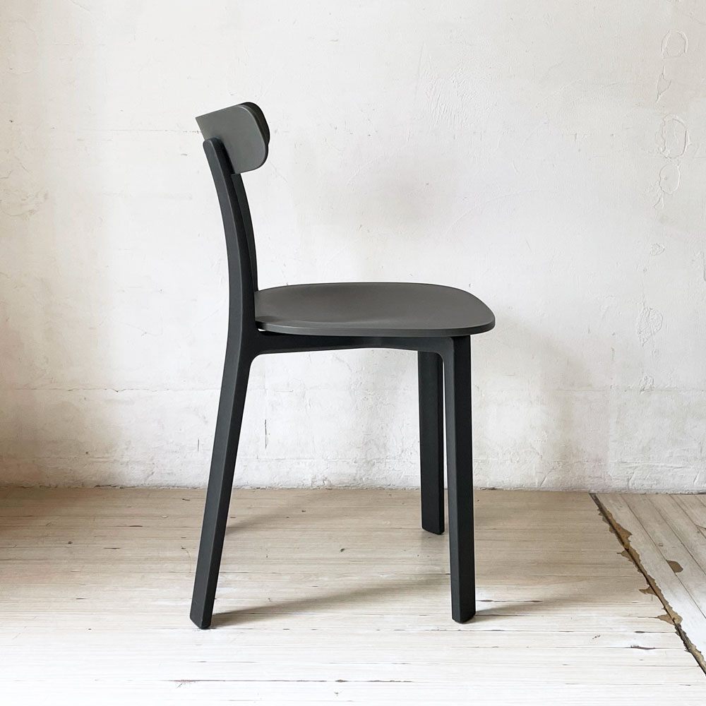 ヴィトラ Vitra APC オールプラスチック チェア All Plastic Chair ジャスパー モリソン Jasper Ｍorrison グラファイトグレー ②  ★