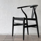 カールハンセン＆サン Carl Hansen & Son CH24 Yチェア ブラックラッカー×ブラックペーパーコード ビーチ材 ハンス・J・ウェグナー デンマーク 北欧家具 ◇