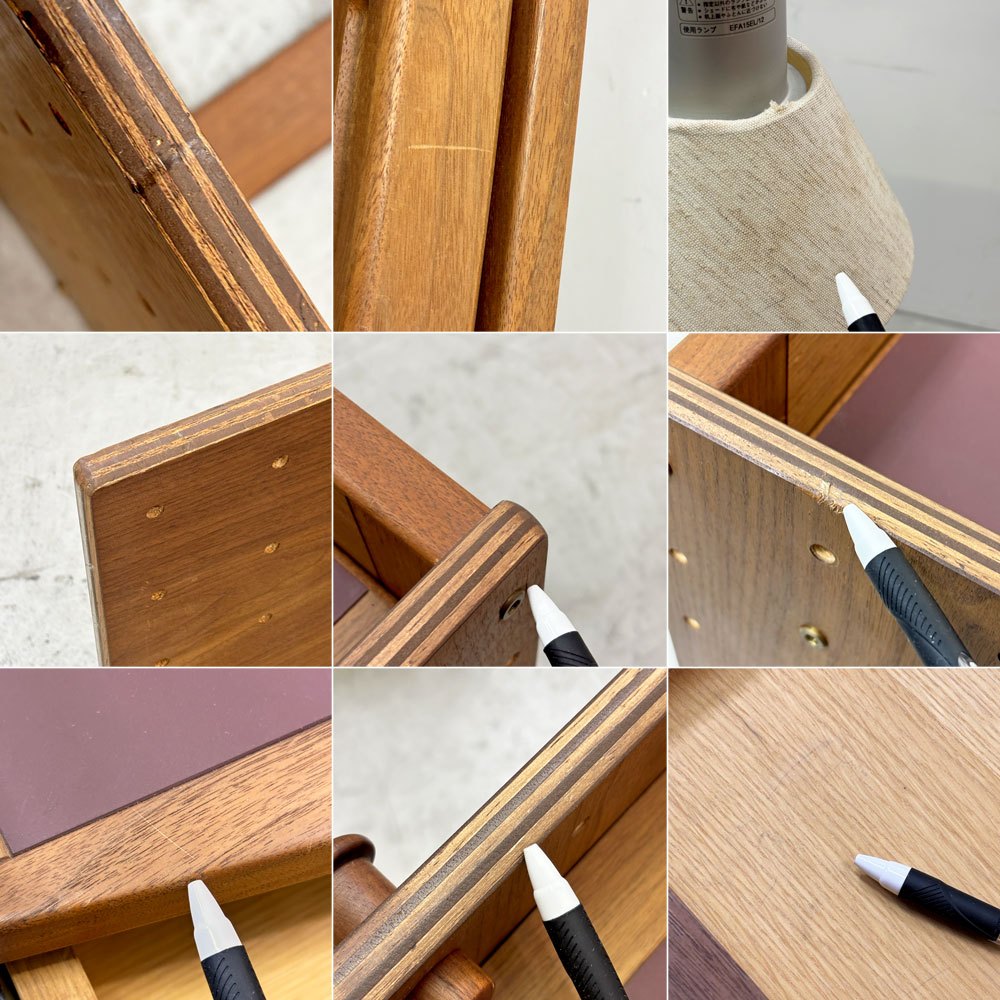 フォルミオプラス Formio+ KF-01 デスク 勉強机 KF-15 デスクライト ドロワー付き ウォールナット材 受注生産モデル 阿久津雄一 デンマーク ●